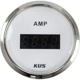 Амперметр цифровой 50-0-50 ампер WS бел/нерж KUS (KY26101)